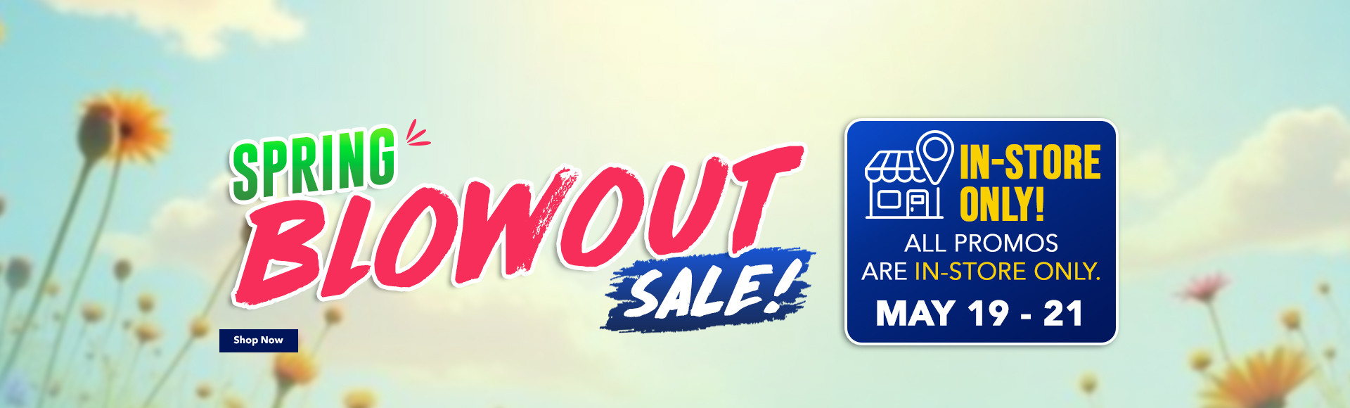 Spring Blowout Sale 2026